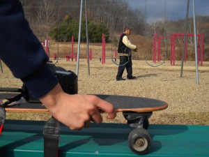 Homemade Skateboard Dolly for Media Production