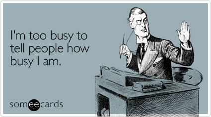 busy blog content