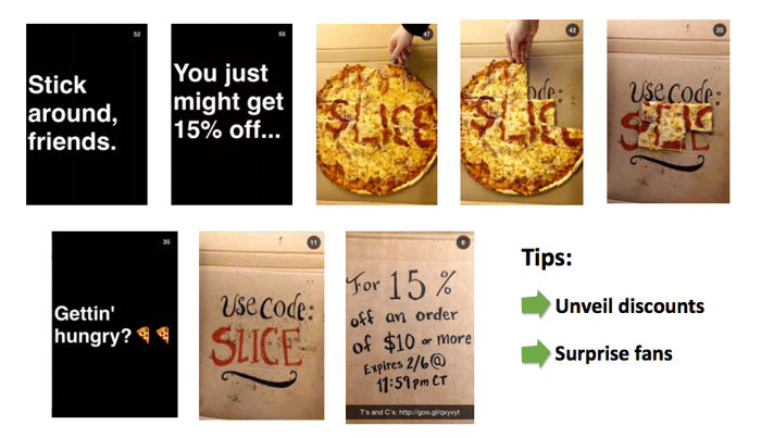 snapchat as a marketing tool | Grubhub