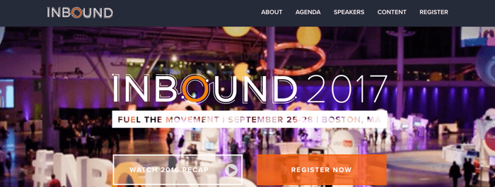 Higher Education Marketing Conference Inbound