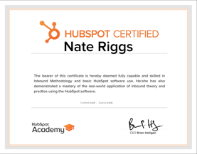 hubspot partner certification 