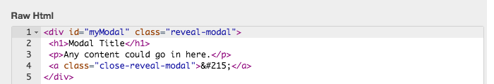 jquery modal popover