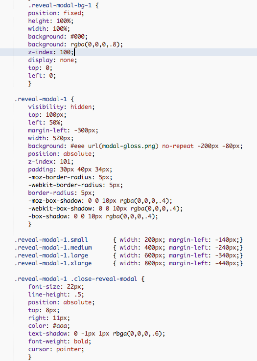 jquery modal popover
