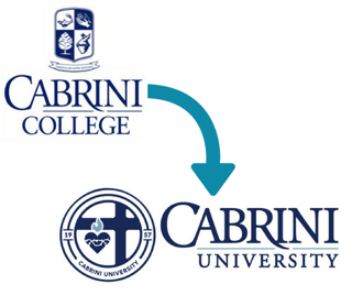 celia cameron cabrini university rebrand | higher education rebrand