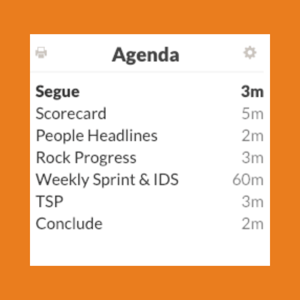 traction tools agenda